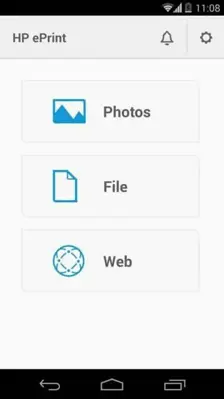 HP ePrint android App screenshot 6